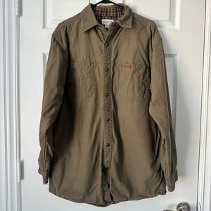 Vintage Carhartt Mens  Lined Canvas Shirt Jacket M